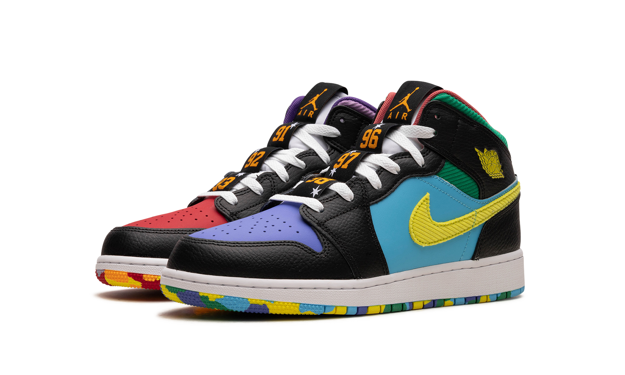 Alternative view of Air Jordan 1 Mid GS Six Championships