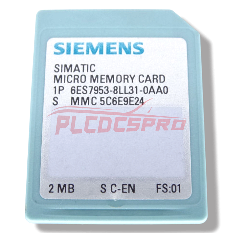 Siemens 6ES7953-8LL31-0AA0 SIMATIC S7 Micro Memory Card