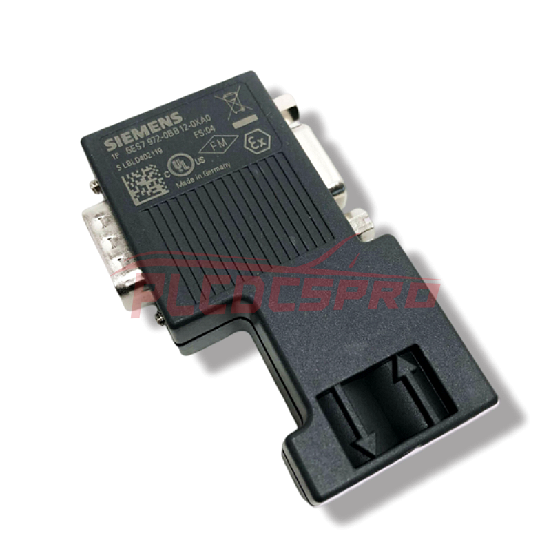 Siemens 6ES7972-0BB12-0XA0 PROFIBUS DP Connector Plug