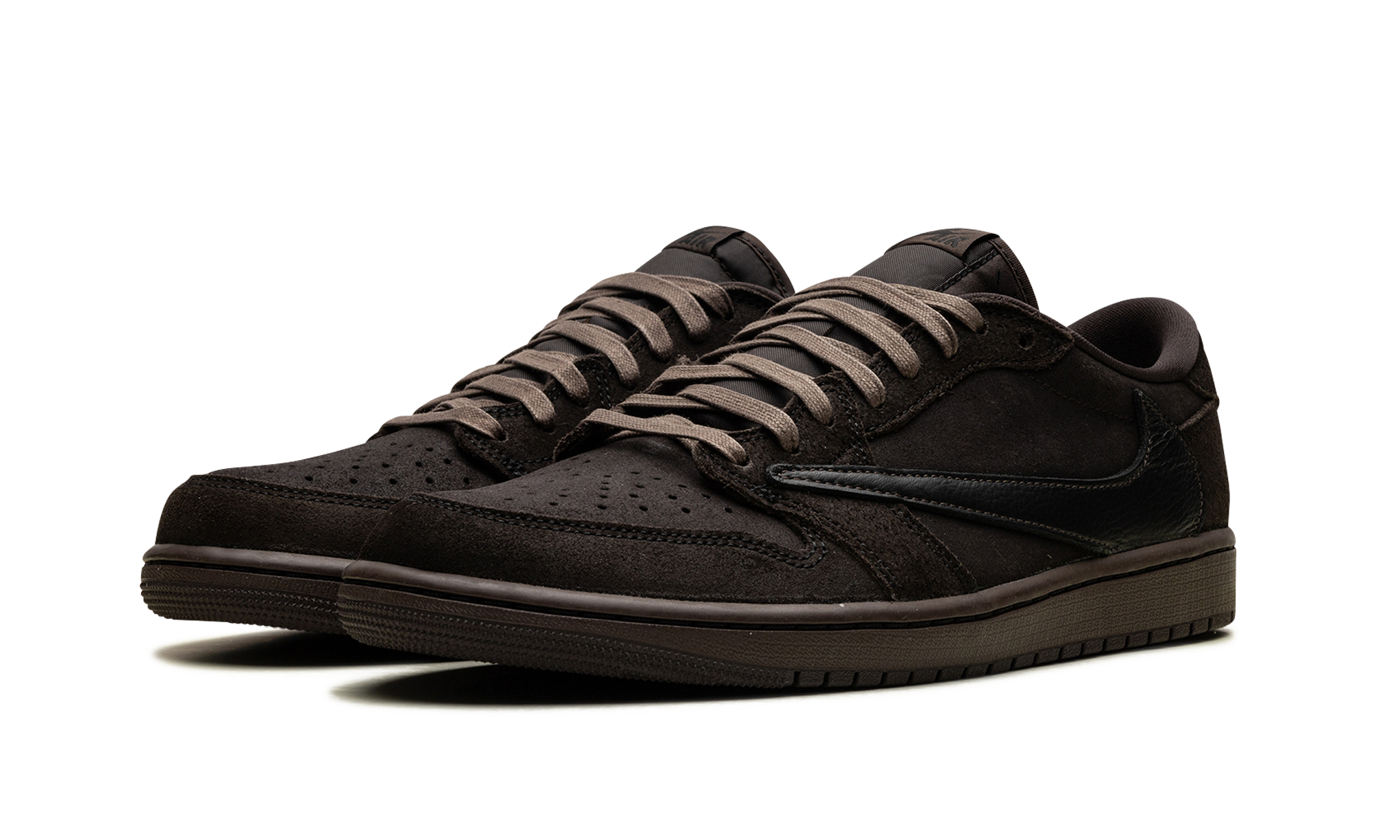 Alternative view of Air Jordan 1 Low OG Travis Scott - Velvet Brown
